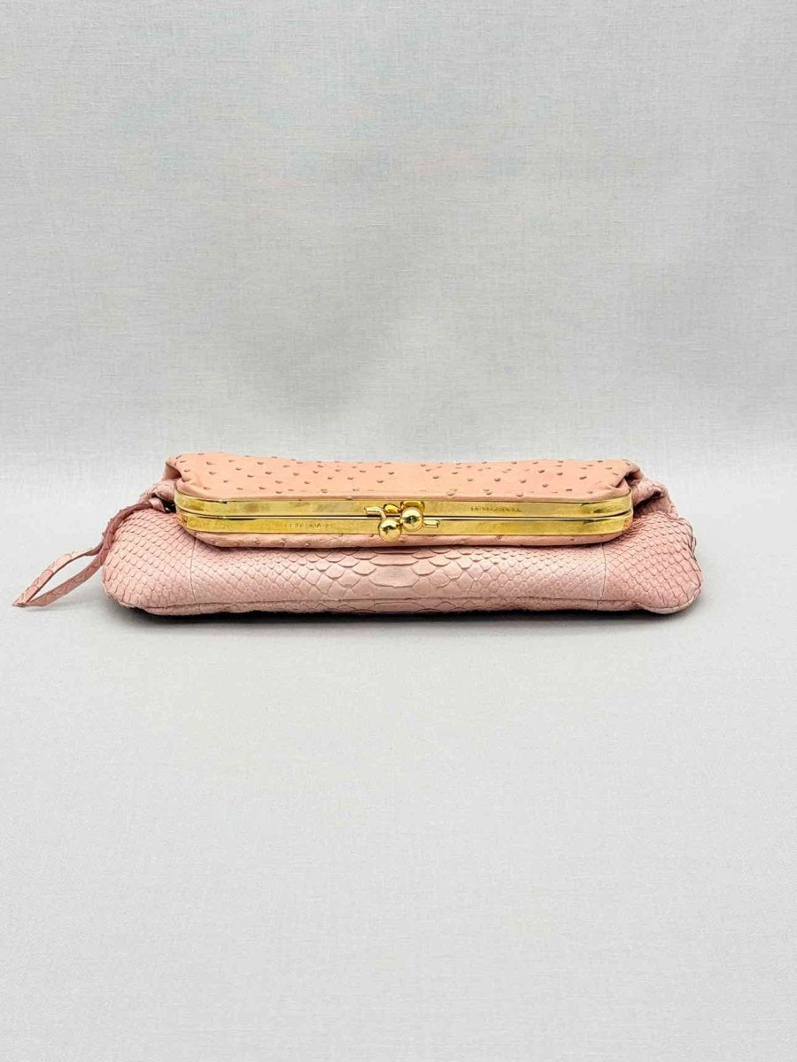 Pre-loved DEVI KROELL Pastel Pink Clutch at Reems Closet