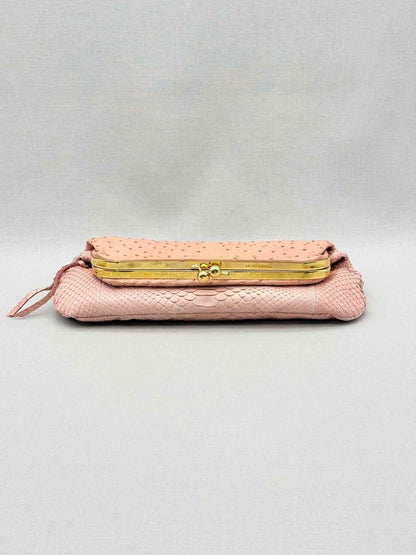 Pre-loved DEVI KROELL Pastel Pink Clutch at Reems Closet