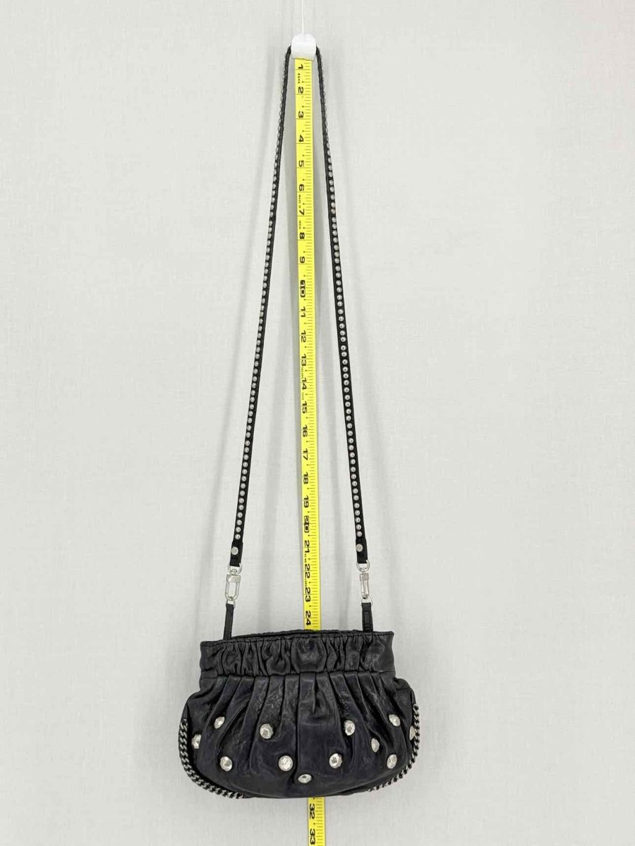 Pre-loved DIANE VON FURSTENBERG Belle Black Clutch at Reems Closet
