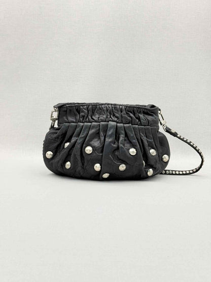 Pre-loved DIANE VON FURSTENBERG Belle Black Clutch at Reems Closet