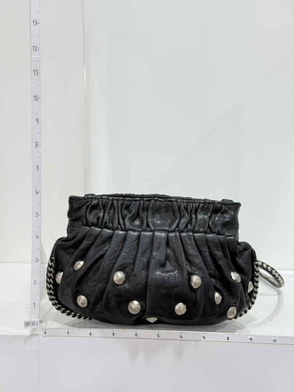 Pre-loved DIANE VON FURSTENBERG Belle Black Clutch at Reems Closet