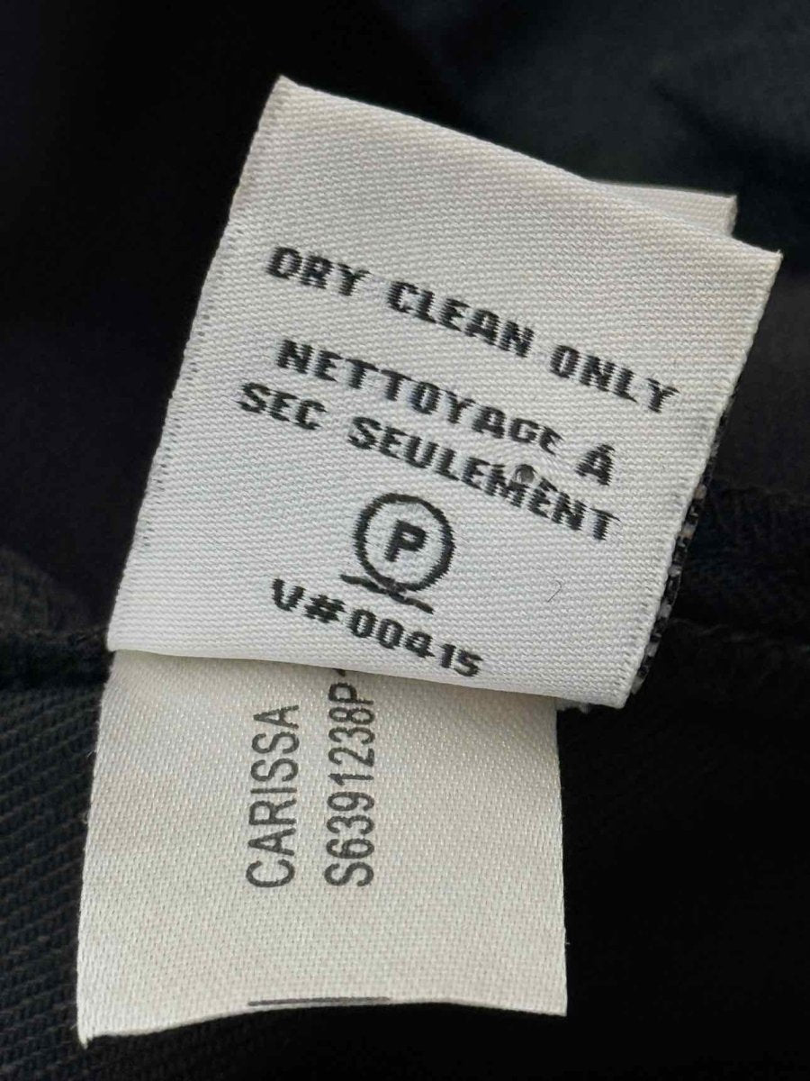 Pre - loved DIANE VON FURSTENBERG Black Size US 10 Pants at Reems Closet