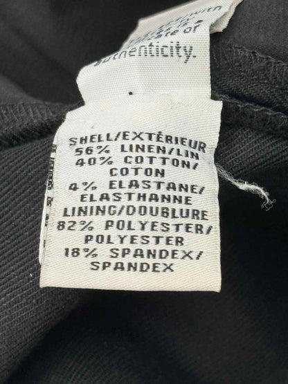 Pre - loved DIANE VON FURSTENBERG Black Size US 10 Pants at Reems Closet