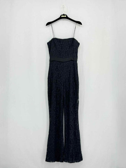 Pre - loved DIANE VON FURSTENBERG Black Size XSmall Jumpsuit at Reems Closet