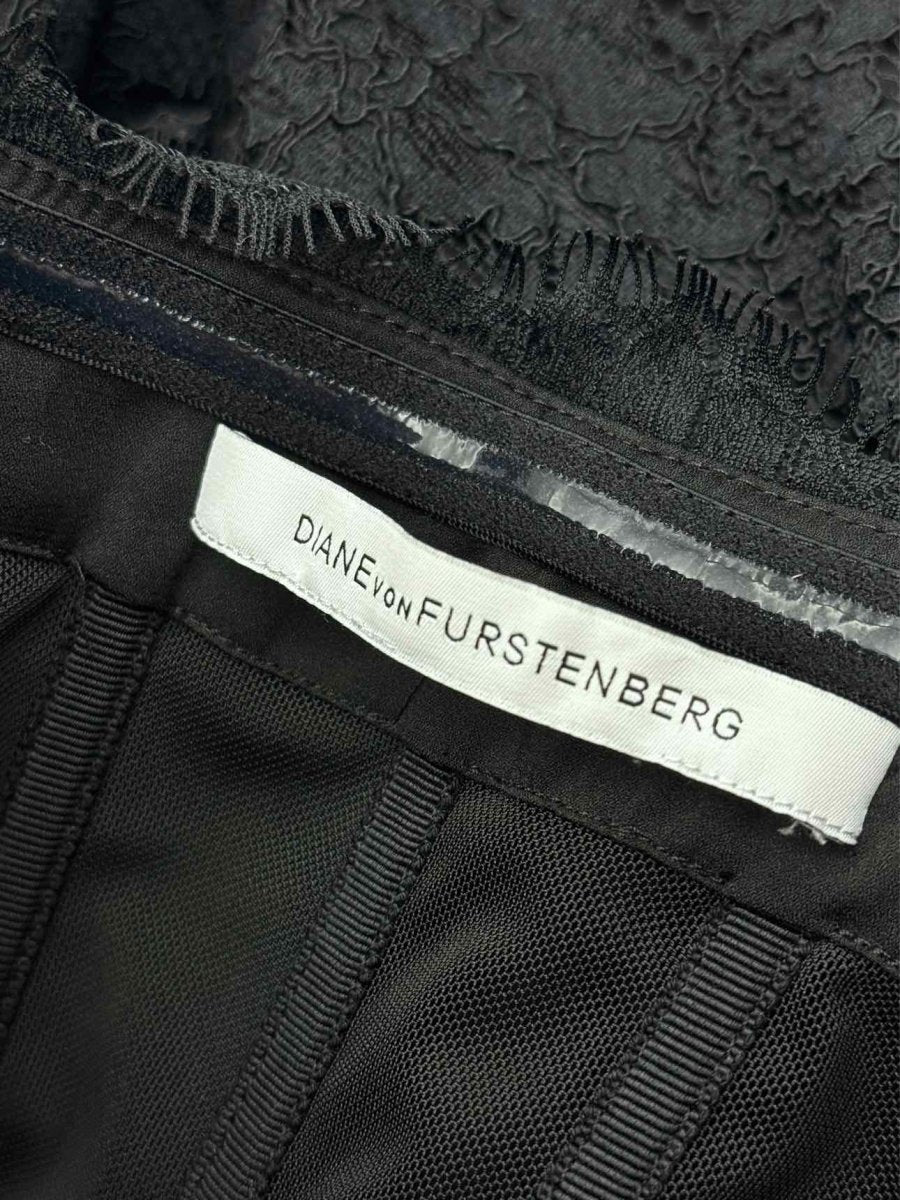 Pre - loved DIANE VON FURSTENBERG Black Size XSmall Jumpsuit at Reems Closet