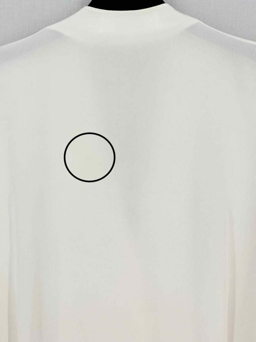 Pre - loved DIANE VON FURSTENBERG Cream Size US 0 Blouse at Reems Closet