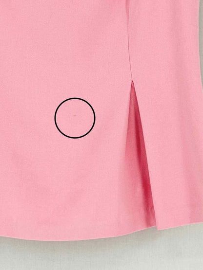 Pre - loved DIANE VON FURSTENBERG Peplum Pink Size US 8 Top at Reems Closet