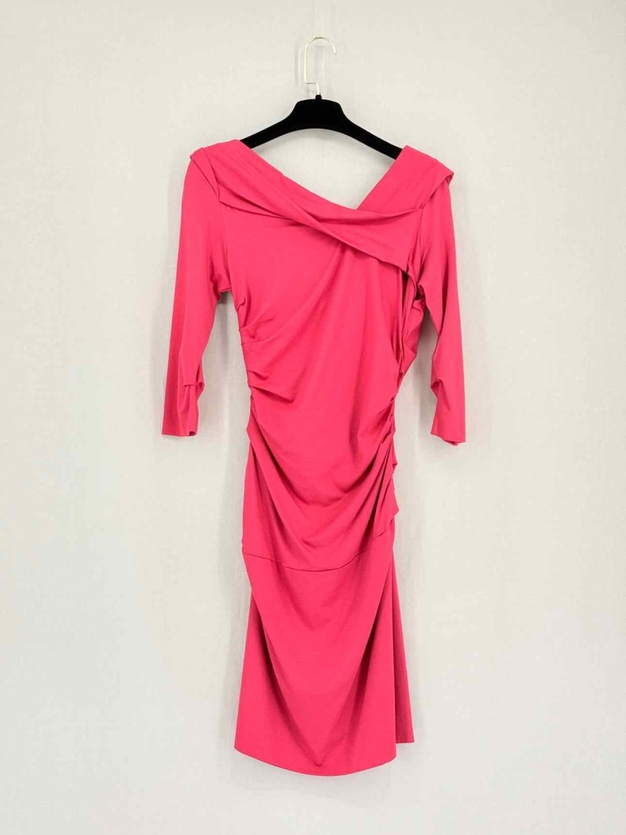 Pre-loved DIANE VON FURSTENBERG Pink Size Small Short Dress at Reems Closet