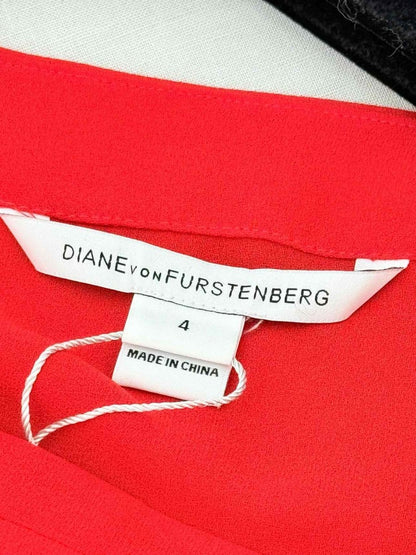 Pre - loved DIANE VON FURSTENBERG Red Size US 4 Jumpsuit at Reems Closet