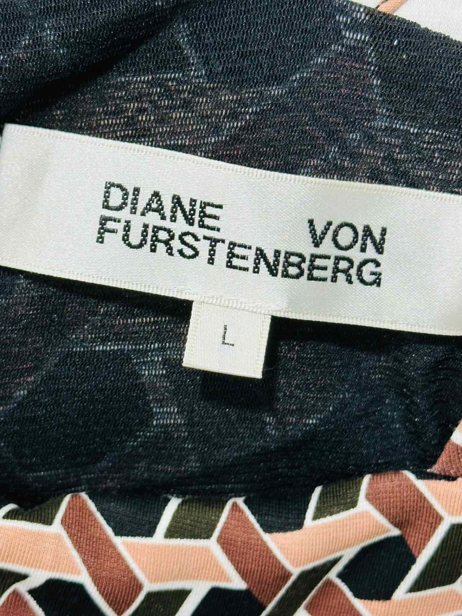 Pre - loved DIANE VON FURSTENBERG Size Large Midi Dress at Reems Closet