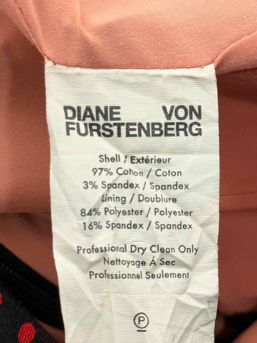 Pre - loved DIANE VON FURSTENBERG Size US 10 Knee Length Dress at Reems Closet