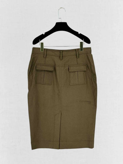 Pre - loved DIANE VON FURSTENBERG Size US 12 Knee Length Skirt at Reems Closet