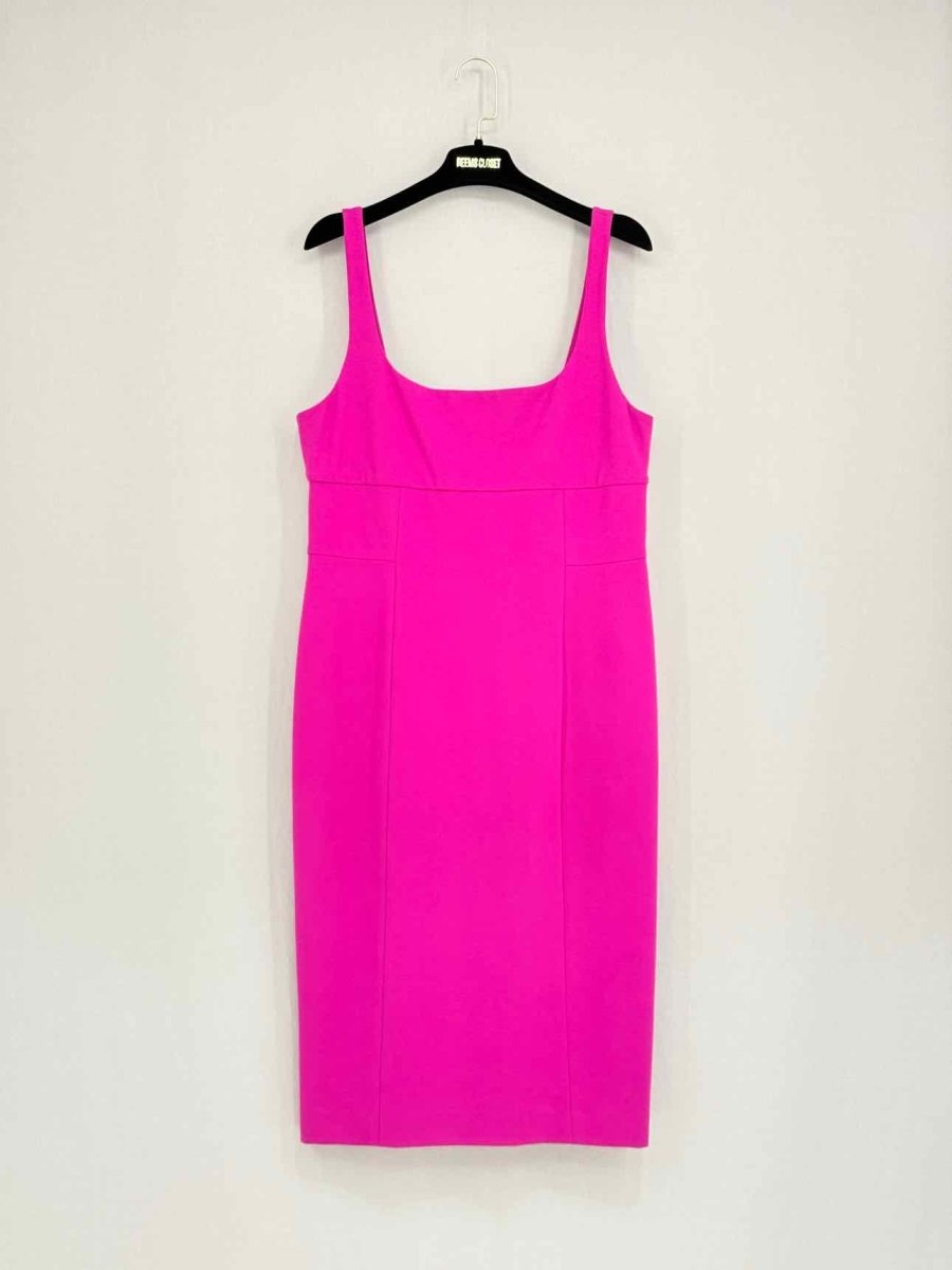 Pre - loved DIANE VON FURSTENBERG Size US 14 Knee Length Dress at Reems Closet