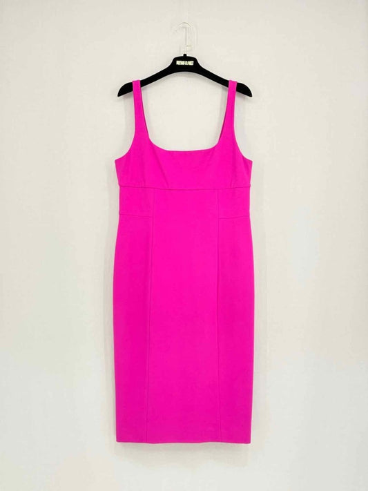 Pre - loved DIANE VON FURSTENBERG Size US 14 Knee Length Dress at Reems Closet
