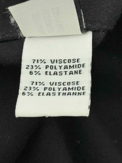 Pre - loved DIANE VON FURSTENBERG Slim Fit Black Size US 10 Pants at Reems Closet