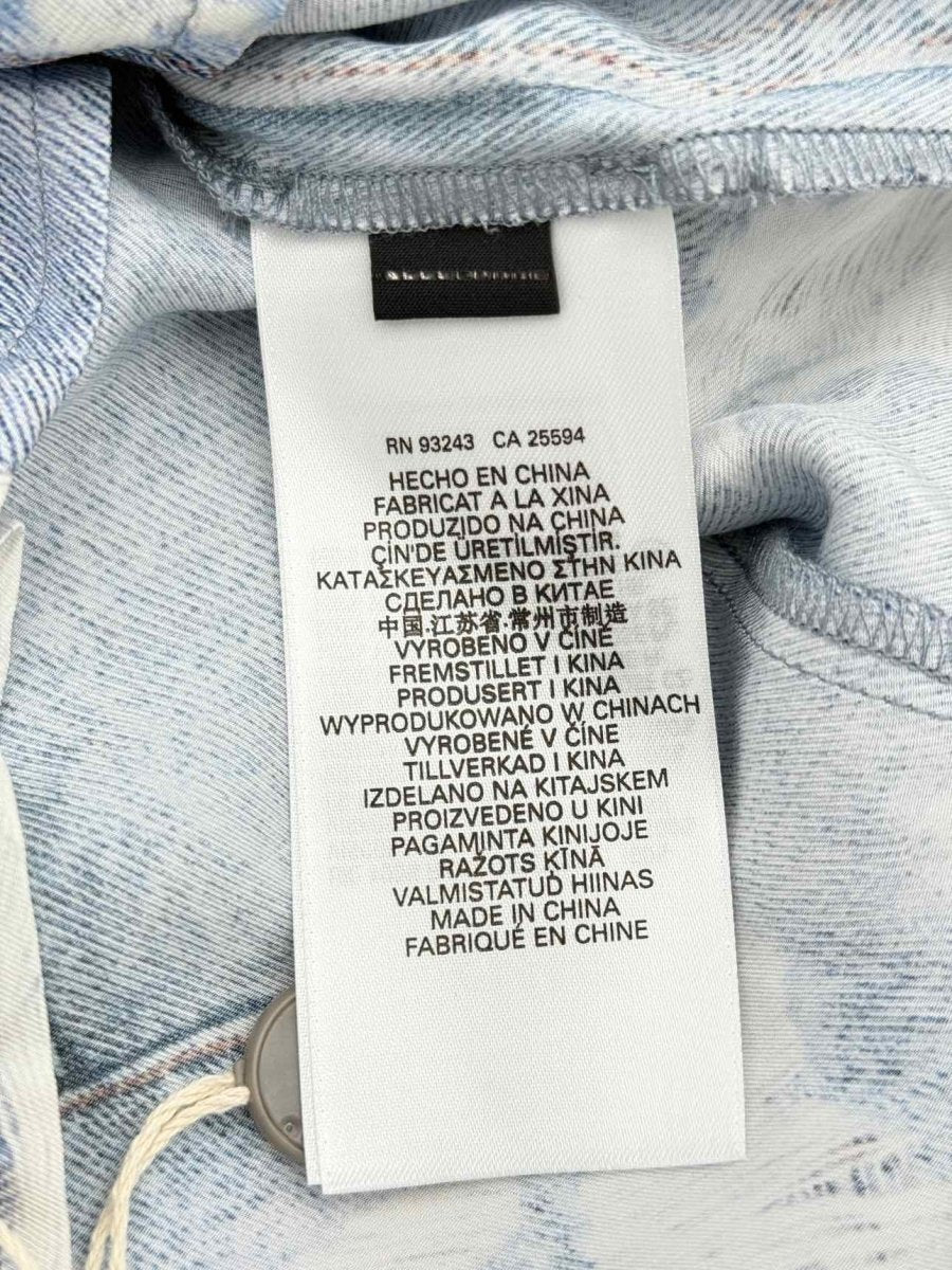 Pre - loved DIESEL C - Lorelle Blue Printed Size US 4 Shirt at Reems Closet