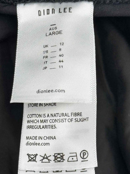 Pre - loved DION LEE Black Size US 8 Pants at Reems Closet