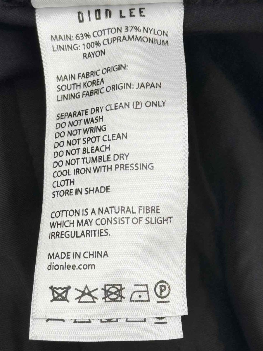 Pre - loved DION LEE Black Size US 8 Pants at Reems Closet