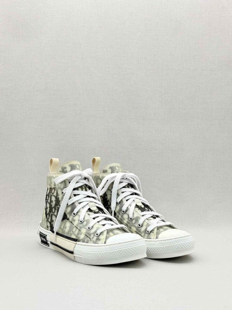 Pre-loved DIOR B23 League White & Black Size EU 40 Sneakers at Reems Closet