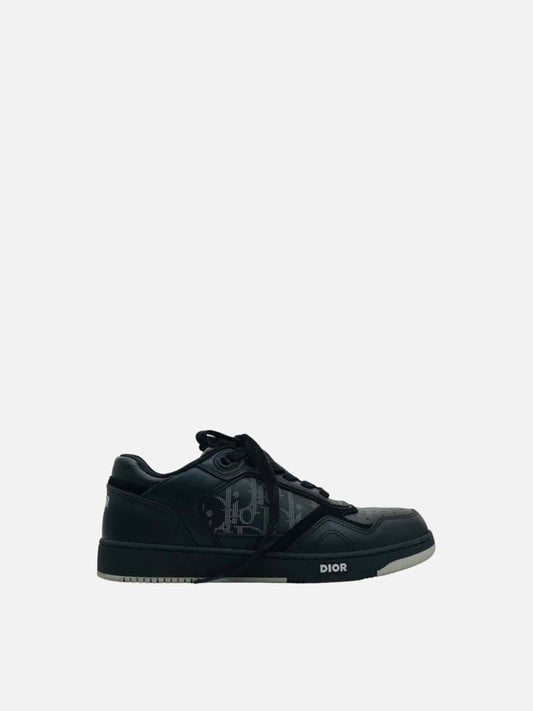 Pre - loved DIOR B27 Low Top Black Sneakers at Reems Closet