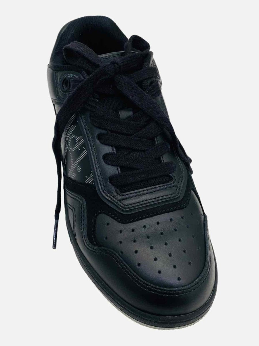 Pre - loved DIOR B27 Low Top Black Sneakers at Reems Closet