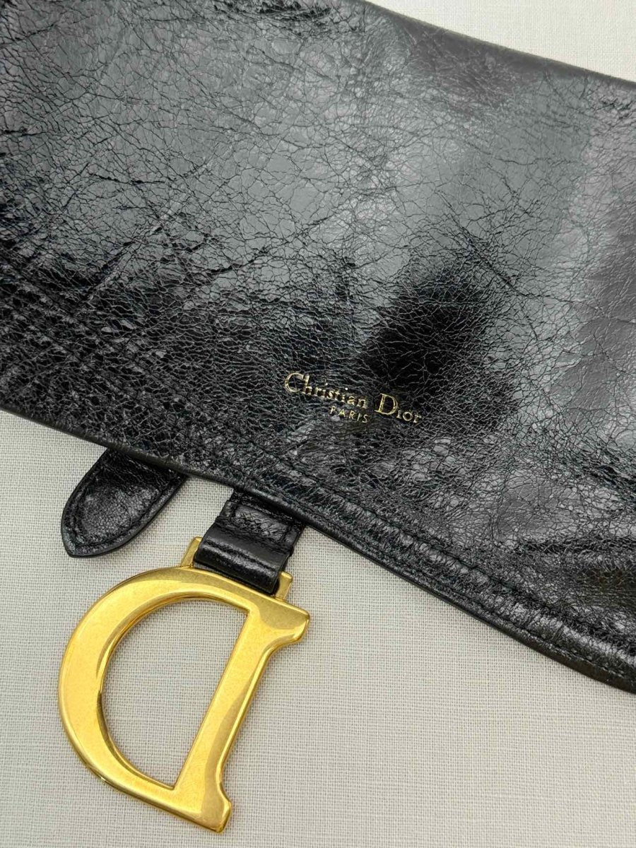 Pre - loved DIOR Black Belt at Reems Closet