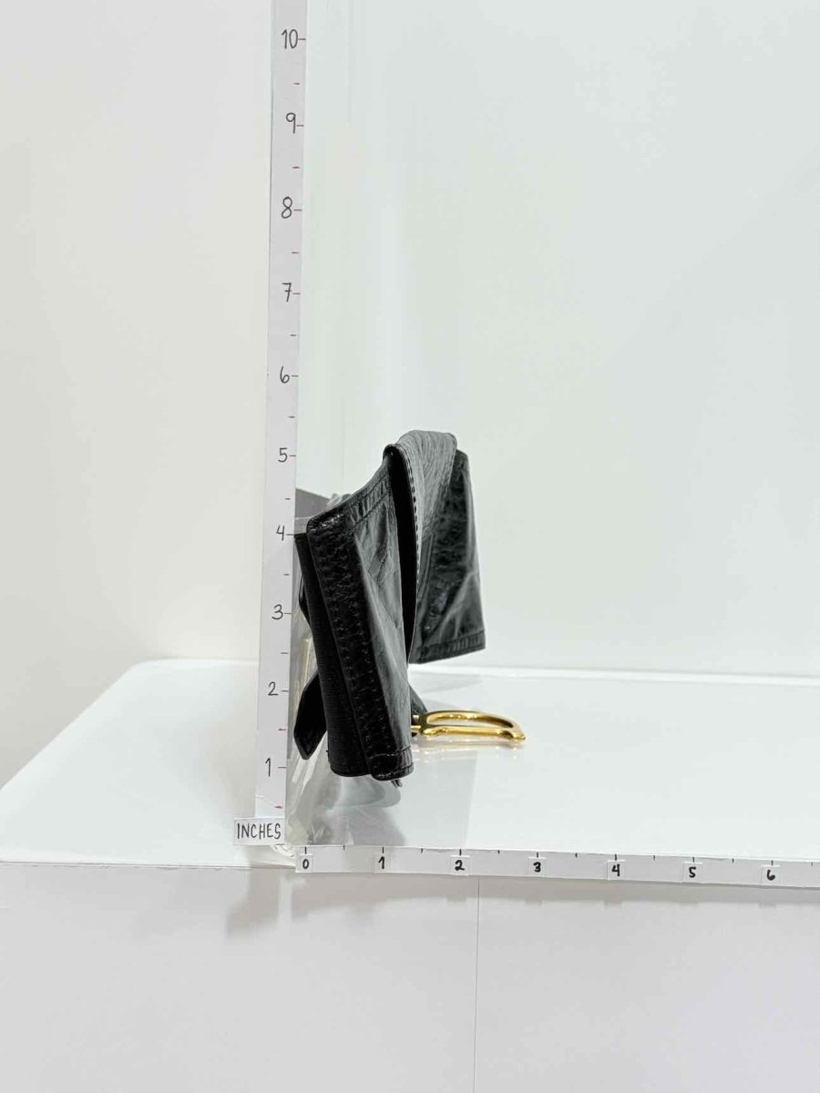 Pre - loved DIOR Black Belt at Reems Closet