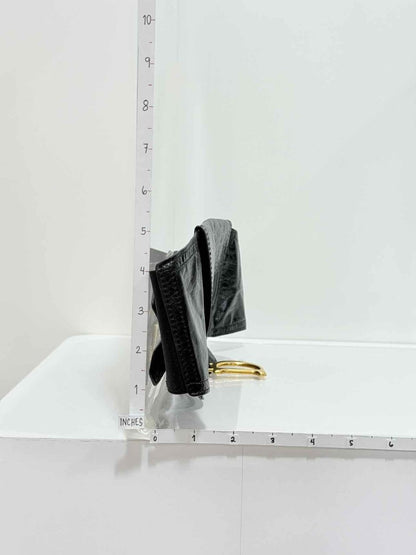Pre - loved DIOR Black Belt at Reems Closet
