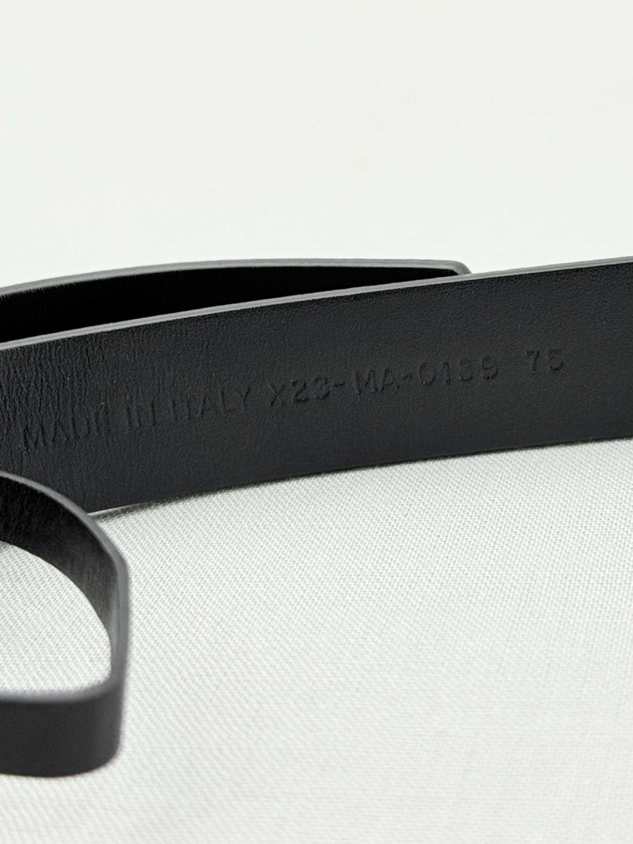 Pre - loved DIOR Black Belt at Reems Closet