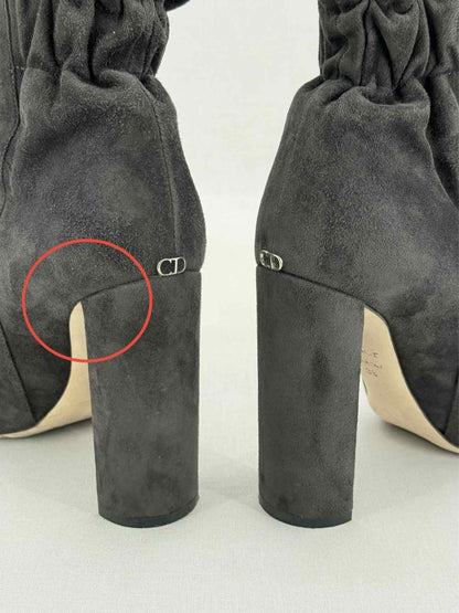 Pre - loved DIOR Black Size EU 38 Ankle Boots at Reems Closet