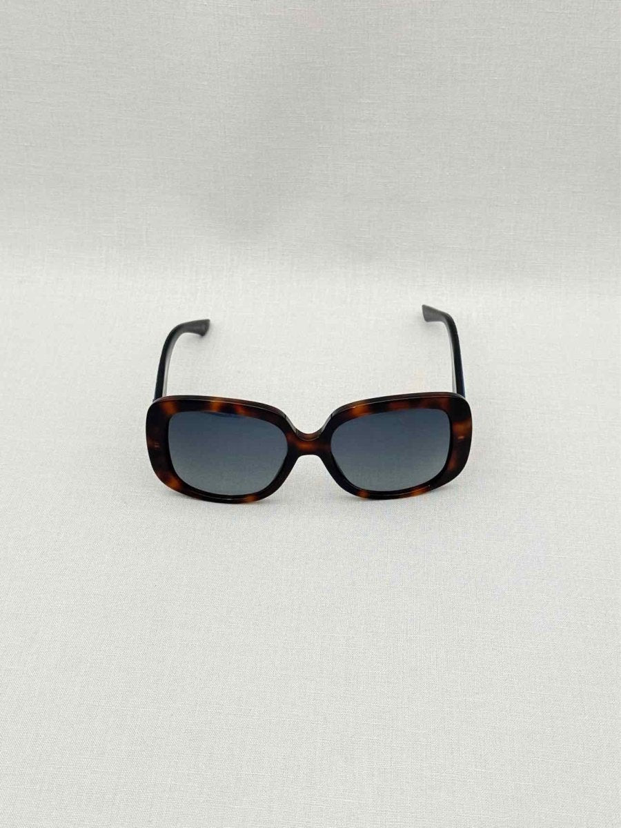 Pre-loved DIOR Brown & Blue Sunglasses at Reems Closet