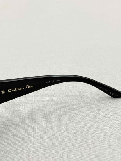 Pre-loved DIOR Brown & Blue Sunglasses at Reems Closet