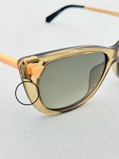 Pre - loved DIOR Brown Sunglasses at Reems Closet