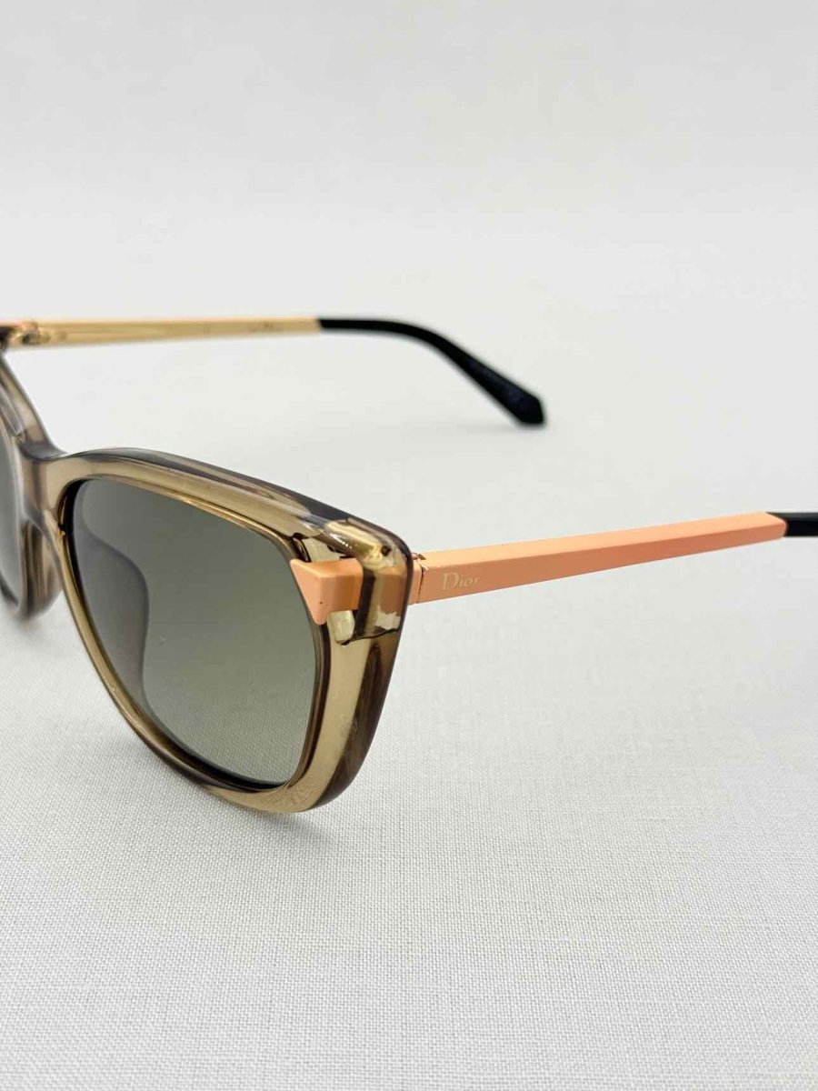 Pre - loved DIOR Brown Sunglasses at Reems Closet