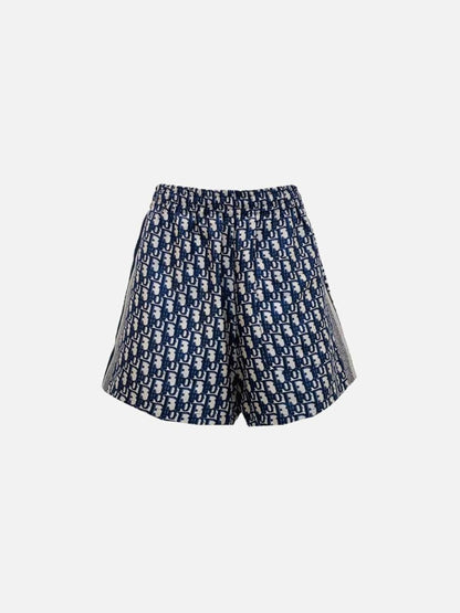 Pre - loved DIOR Chez Moi Blue Dior Oblique Shorts at Reems Closet