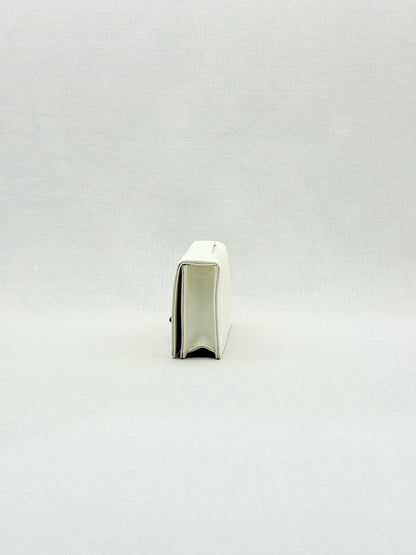 Pre - loved DIOR D - Bee White Clutch at Reems Closet