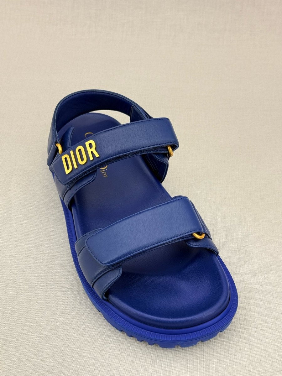 Pre - loved DIOR DiorAct Blue Size EU 37 Sandals at Reems Closet