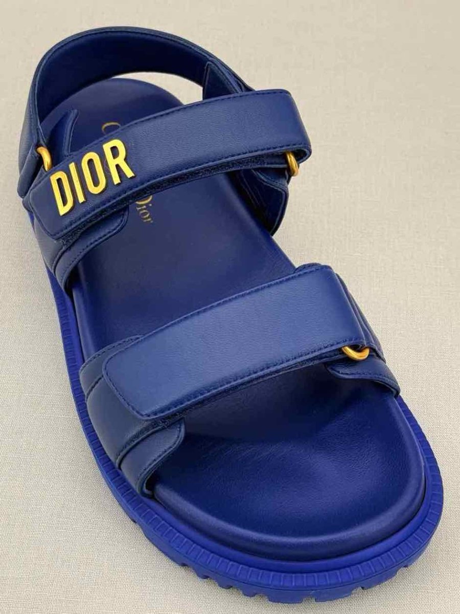 Pre - loved DIOR DiorAct Blue Size EU 37 Sandals at Reems Closet