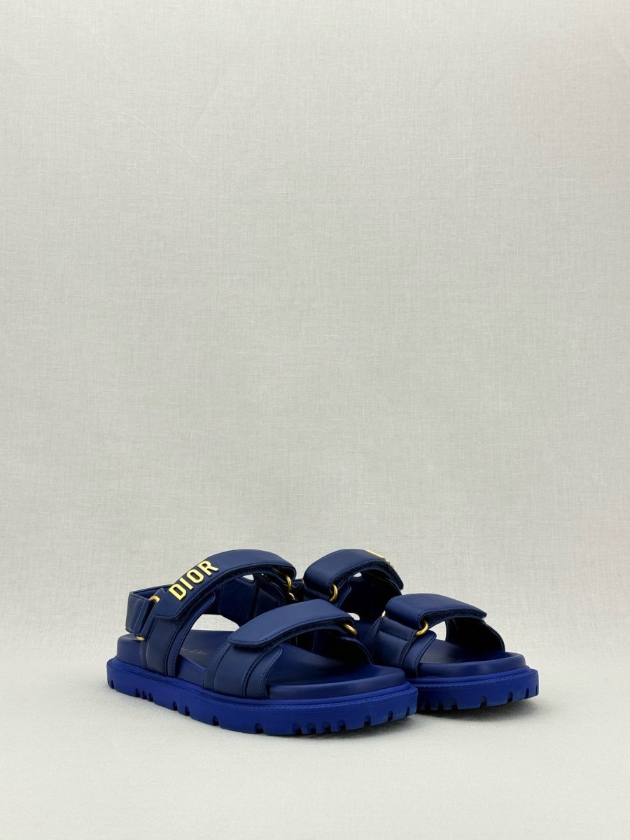 Pre - loved DIOR DiorAct Blue Size EU 37 Sandals at Reems Closet