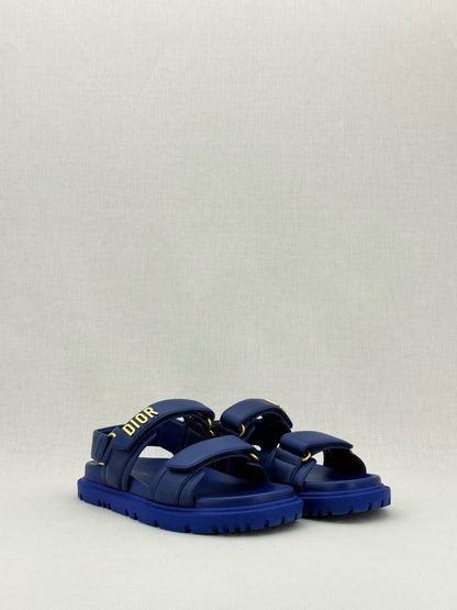 Pre - loved DIOR DiorAct Blue Size EU 37 Sandals at Reems Closet