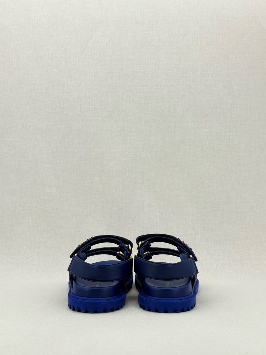 Pre - loved DIOR DiorAct Blue Size EU 37 Sandals at Reems Closet