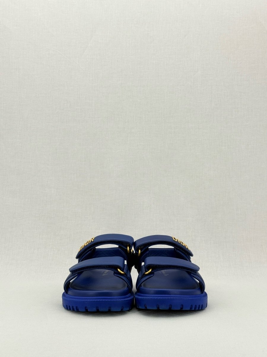Pre - loved DIOR DiorAct Blue Size EU 37 Sandals at Reems Closet