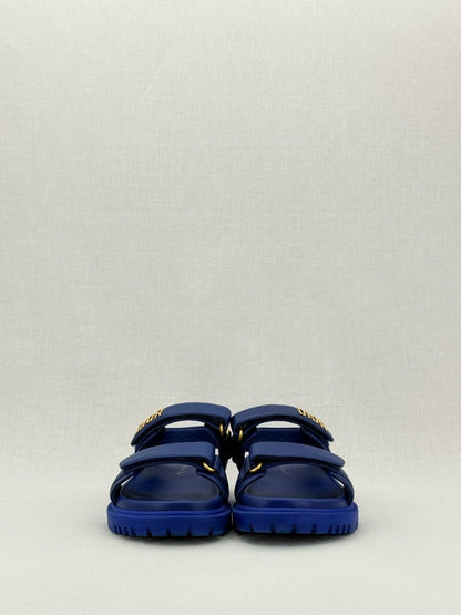 Pre - loved DIOR DiorAct Blue Size EU 37 Sandals at Reems Closet