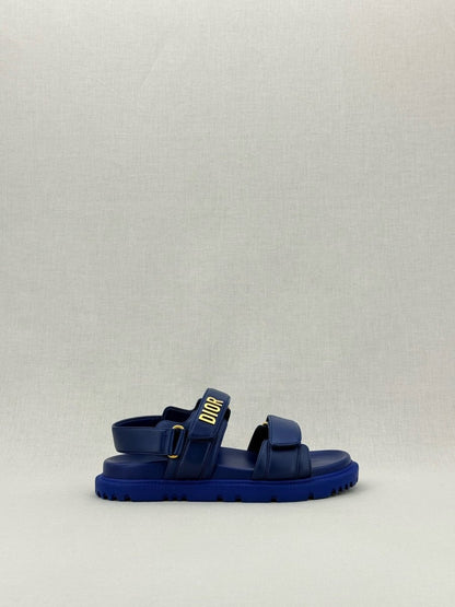 Pre - loved DIOR DiorAct Blue Size EU 37 Sandals at Reems Closet