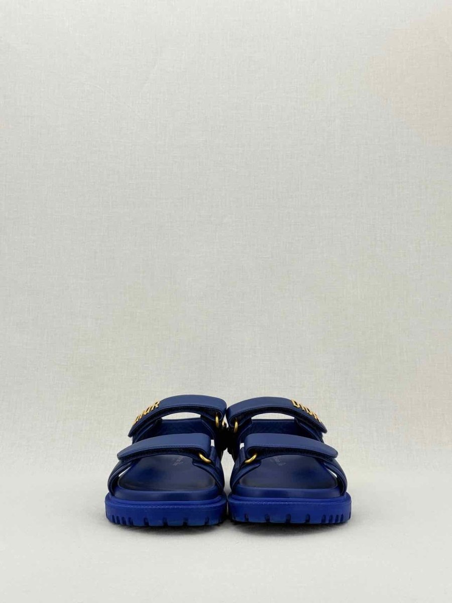 Pre - loved DIOR DiorAct Blue Size EU 37 Sandals at Reems Closet