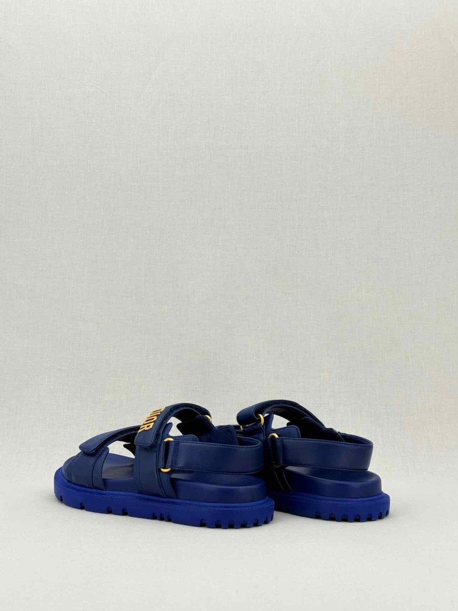 Pre - loved DIOR DiorAct Blue Size EU 37 Sandals at Reems Closet