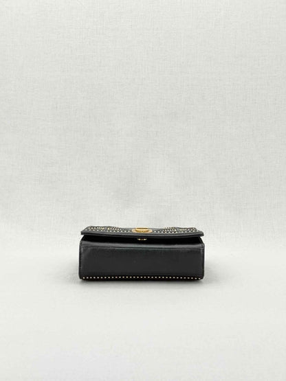 Pre - loved DIOR Diorama Black Shoulder Bag at Reems Closet
