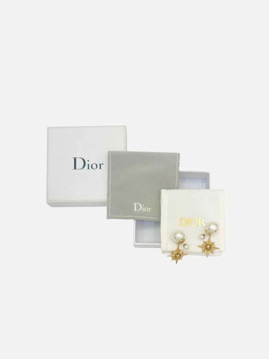 Pre - loved DIOR Fashion Earrings at Reems Closet