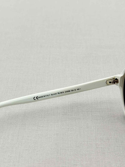 Pre-loved DIOR HOMME White & Black Sunglasses at Reems Closet