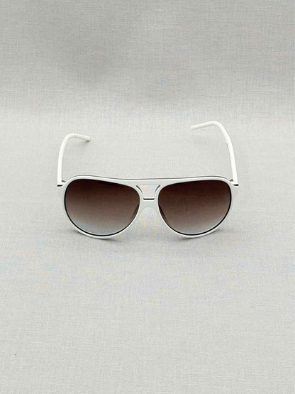 Pre-loved DIOR HOMME White & Black Sunglasses at Reems Closet